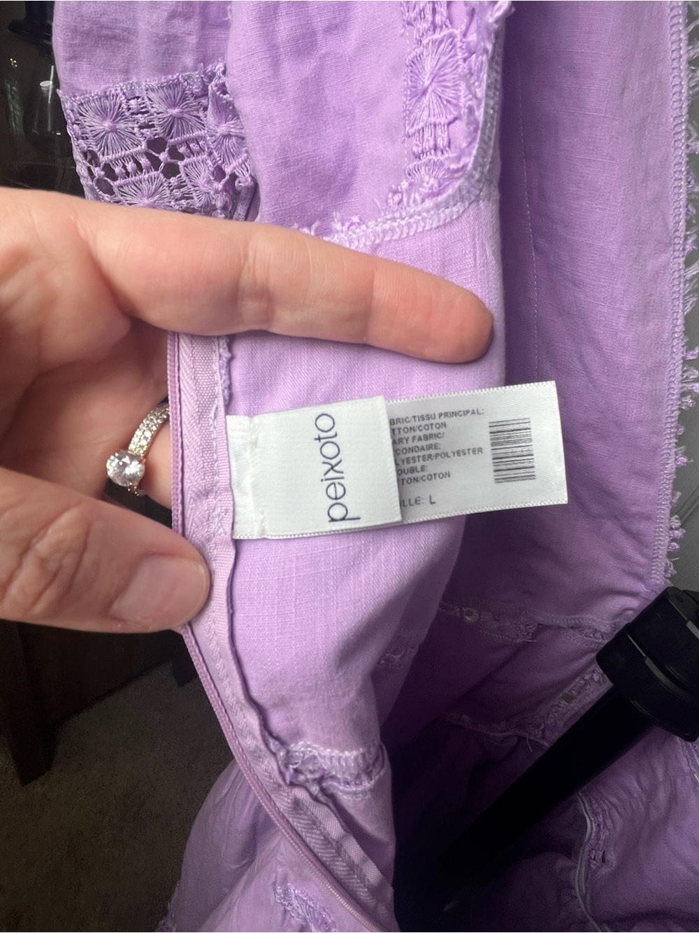 Peixoto Piper Mini Dress in Lavender - Picture 10 of 11